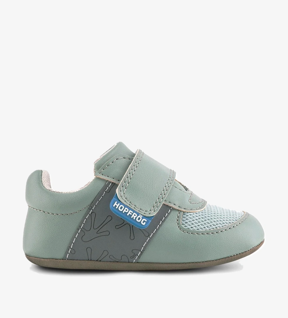 Hopfrög Smart Walker First Prime Havalı Yeşil Barefoot İlk Adım Bebek Ayakkabı model görseli